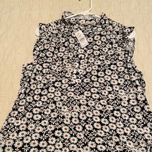 Loft outlet daisy print top